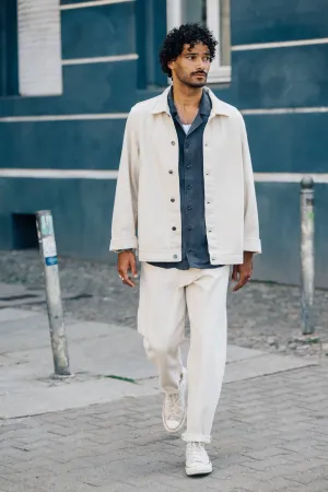 08 / Natural Jeans White