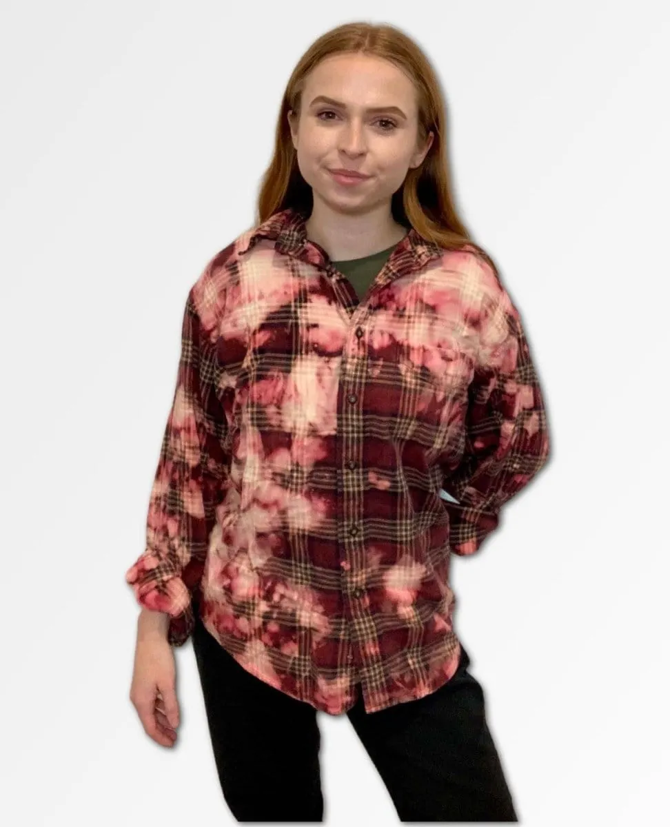 #1 Cherry Pie Outlaw Flannel- One Size