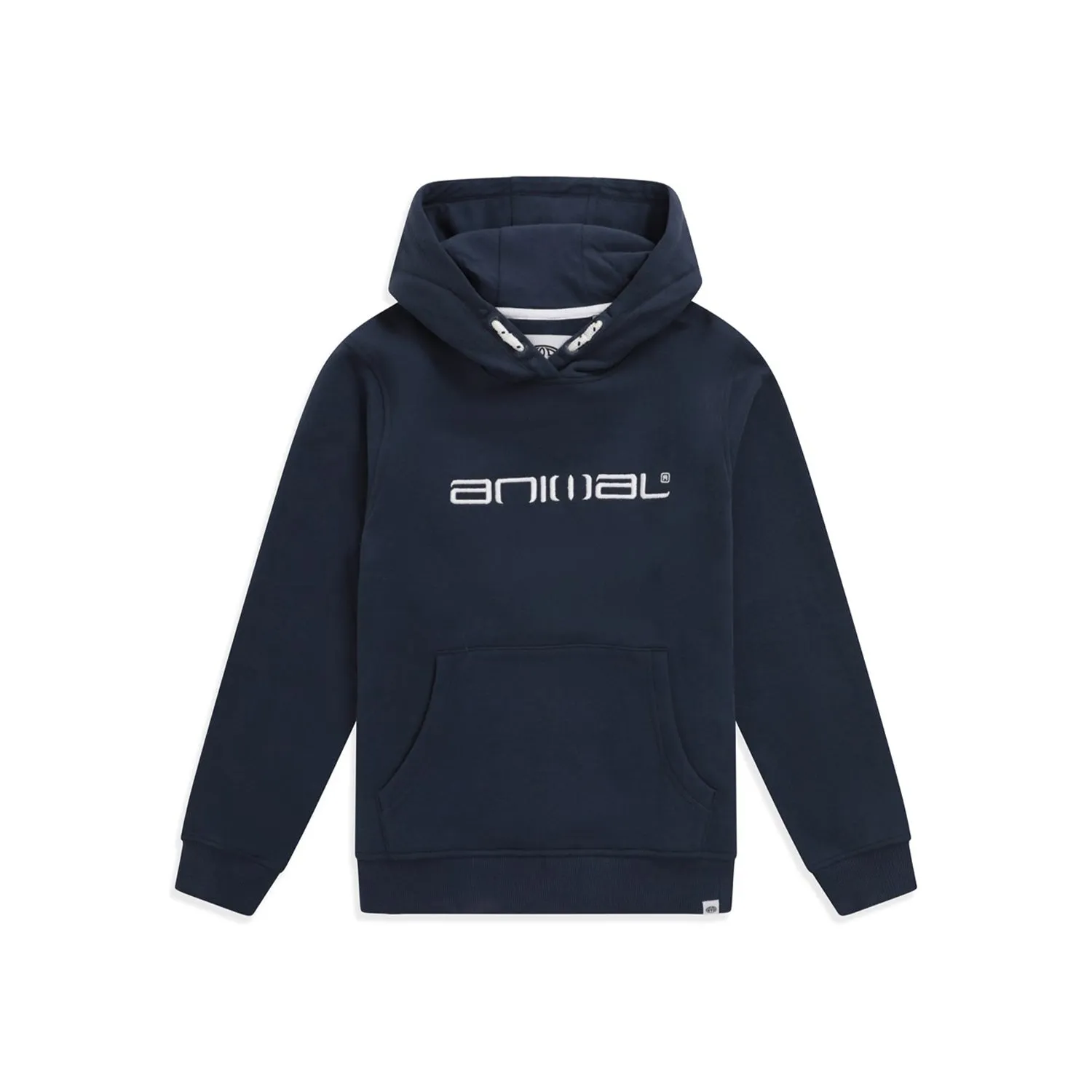Animal Childrens/Kids Rinsey Logo Organic Drawstring Hoodie