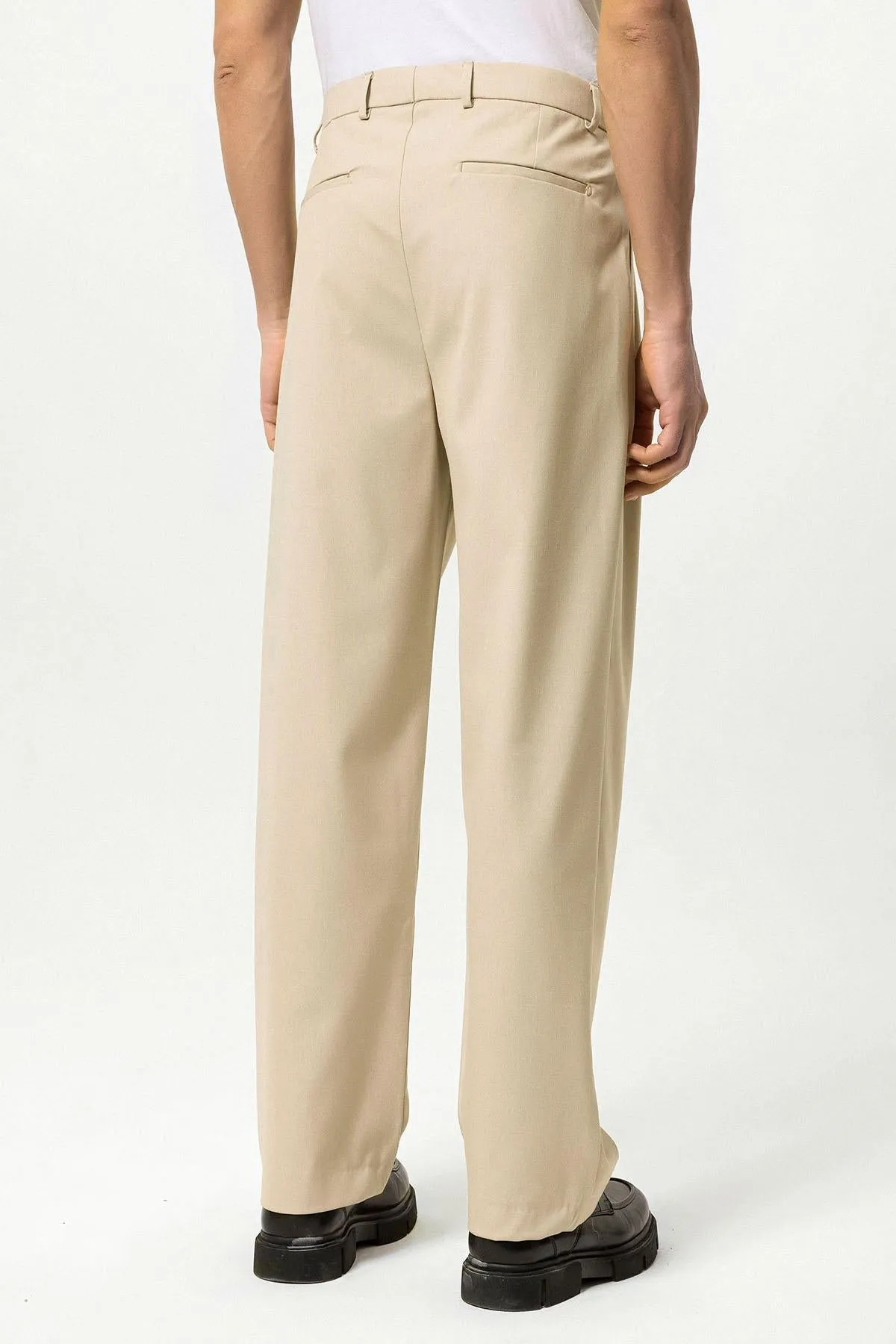 ANT High Waist Pleated Comfortable Fit Men's Trousers - Parsippany-Troy Hills