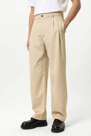 ANT High Waist Pleated Comfortable Fit Men's Trousers - Parsippany-Troy Hills