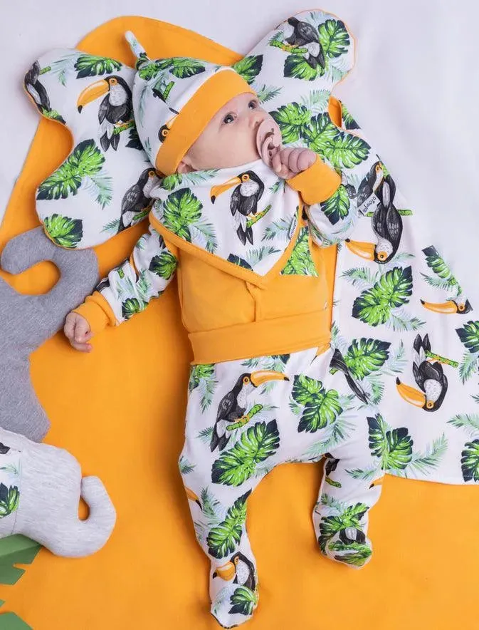 Bamar Nicol Cotton half romper boy TUKAN