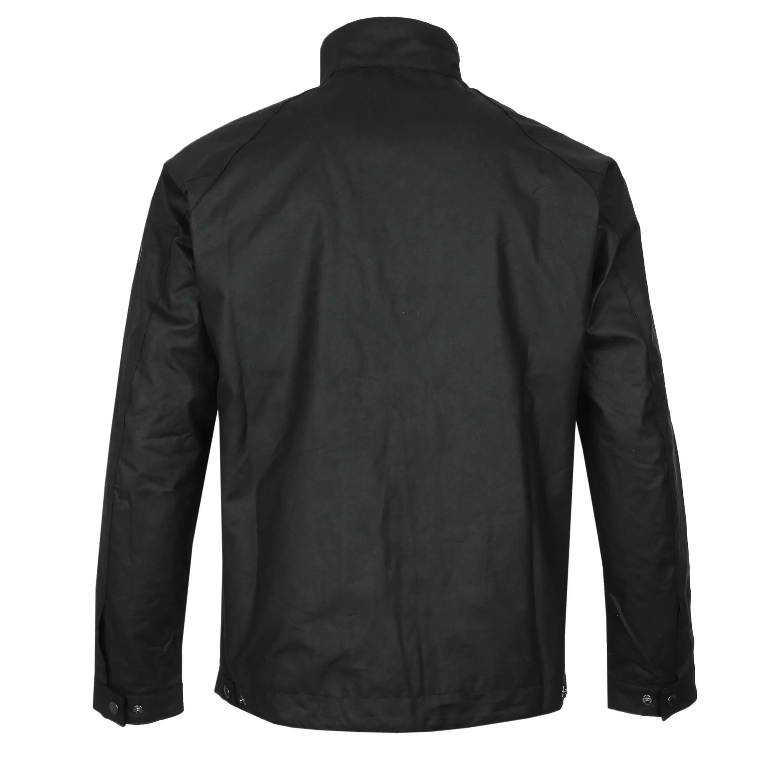 Barbour Lexton Wax Jacket in Black