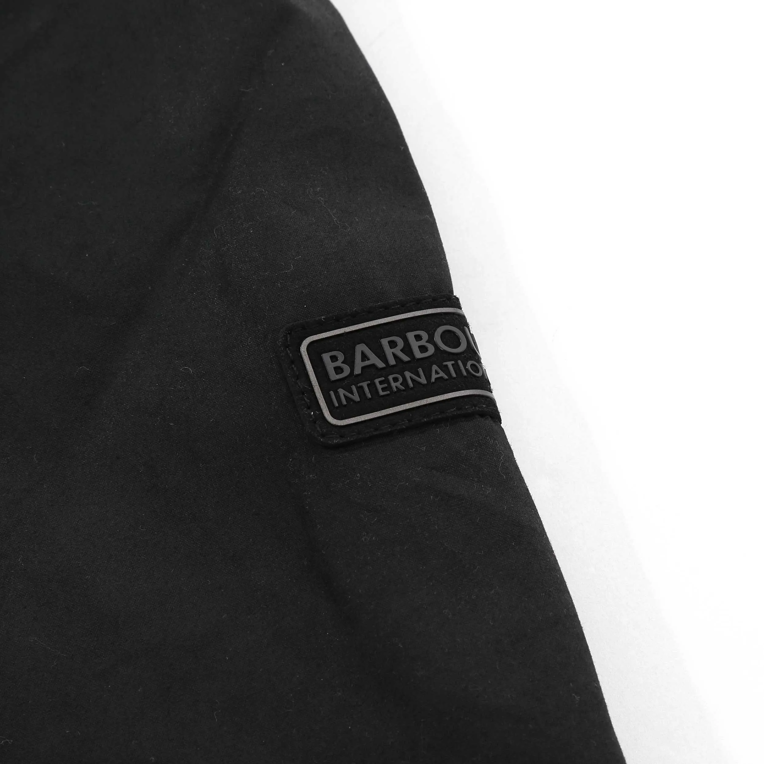 Barbour Lexton Wax Jacket in Black