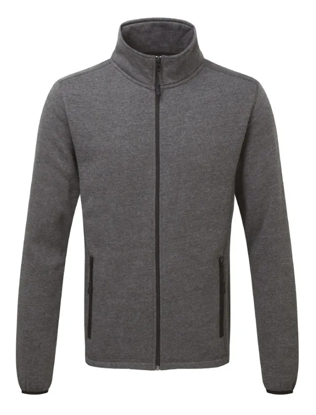 Blue Castle Melford Zip-Up Sweater 130 Grey