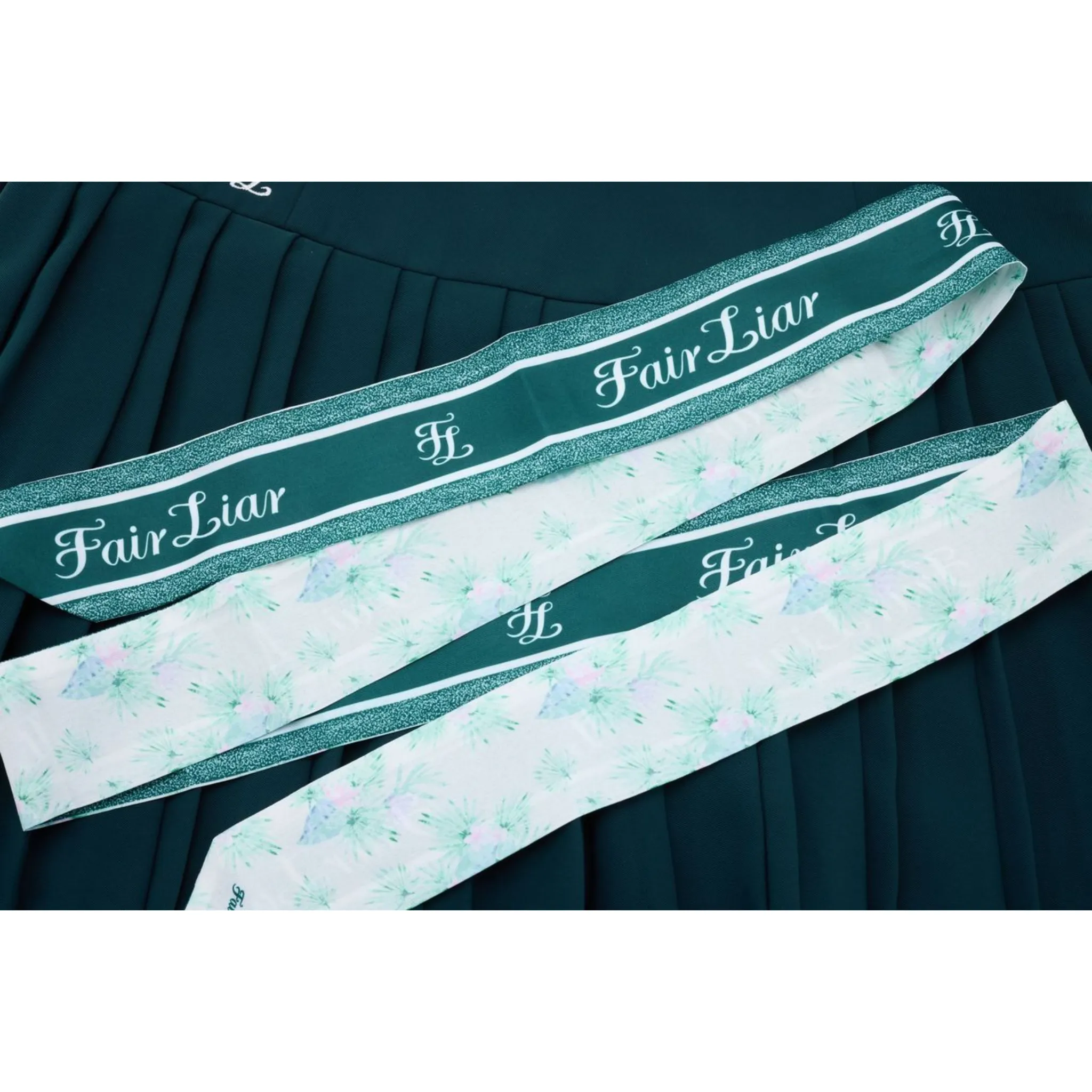 BOTANICAL SCARF SET SKIRT