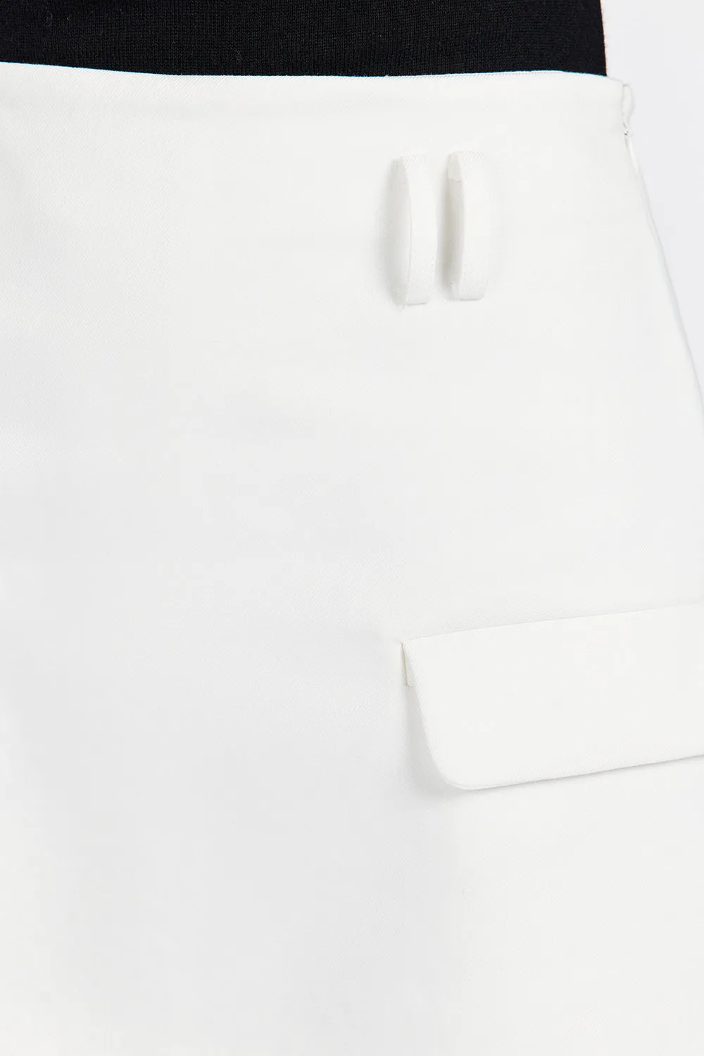 BROOKLYN WHITE SKORT