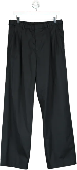Calvin Klein Black Regular Fit Trousers UK M