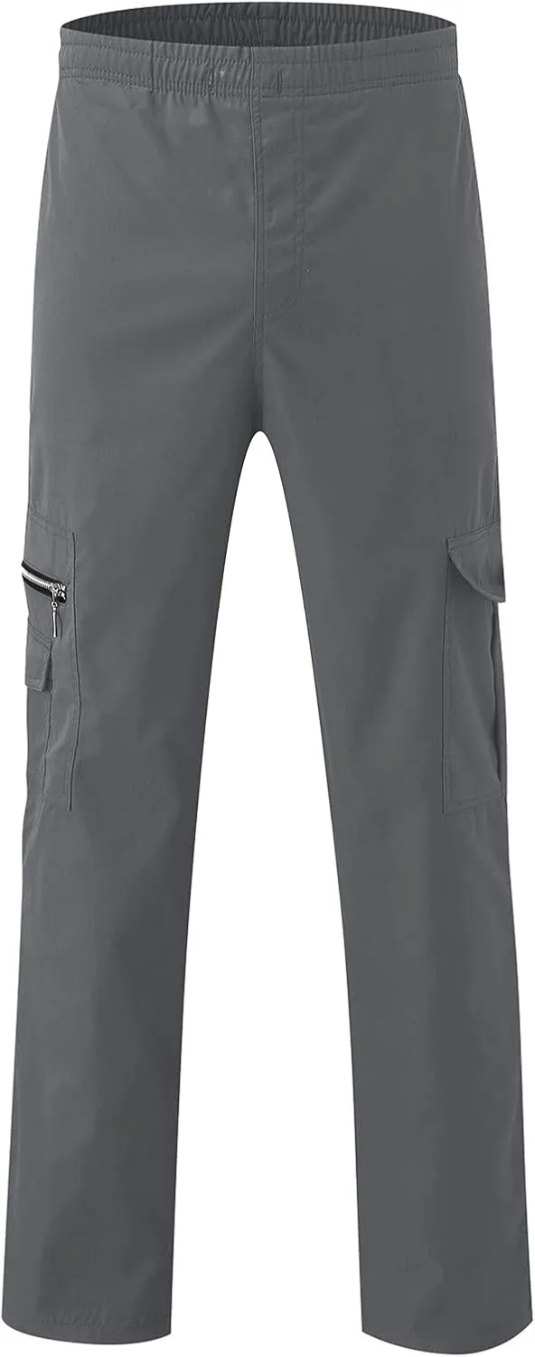 Cargo Pants for Men Big and Tall, Casual Pants Gym Workout Athletic Pants Mens Outdoors Jogger Pants Casual Athletic