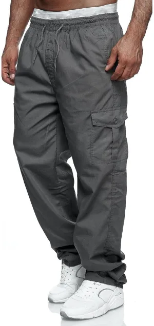 Cargo Pants for Men Big and Tall, Casual Pants Gym Workout Athletic Pants Mens Outdoors Jogger Pants Casual Athletic