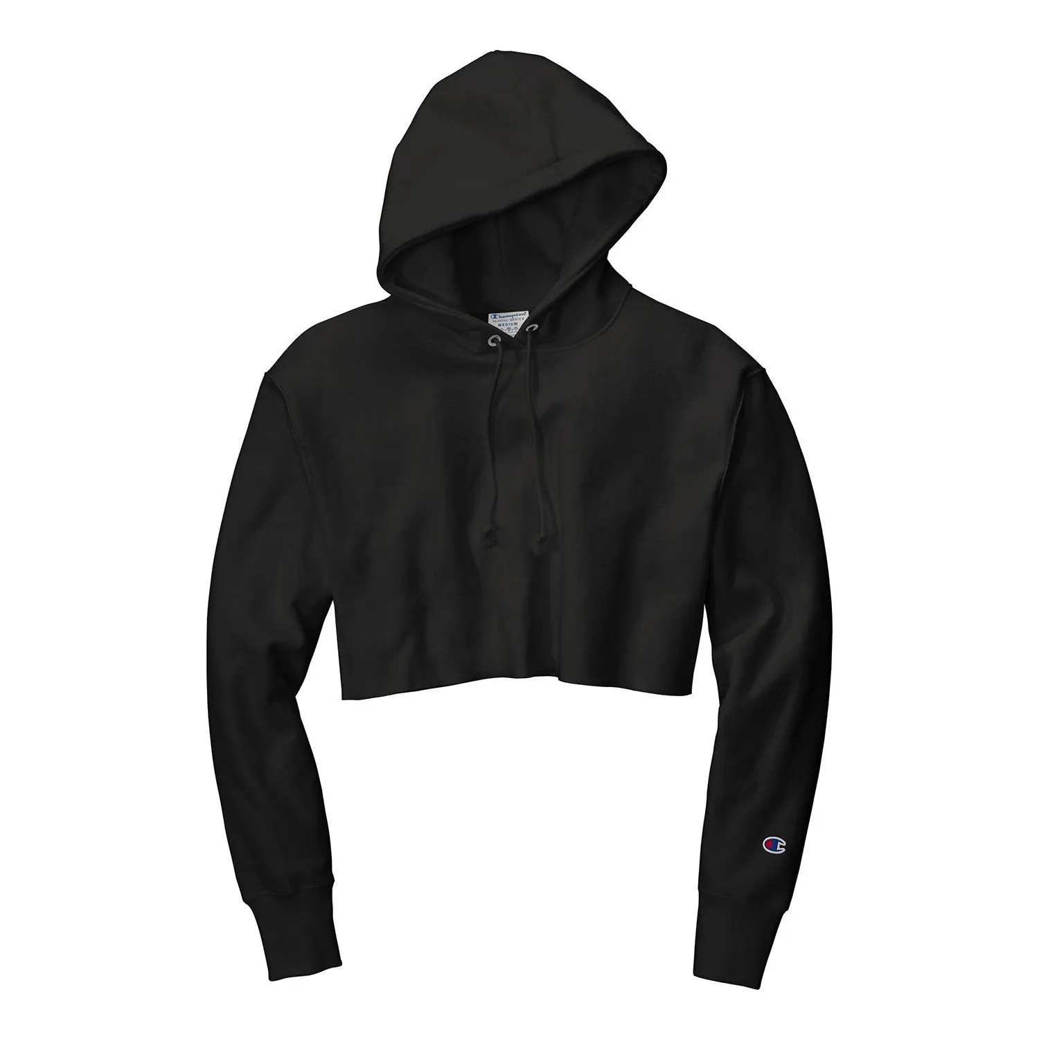 CHAMPION - CROPPED CUT-OFF HOODIE