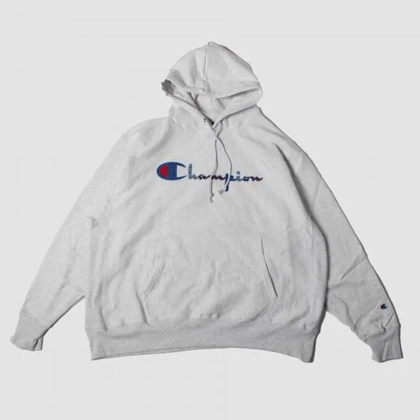 CHAMPION - Men - Reverse Weave Pullover Hoodie - Grey
