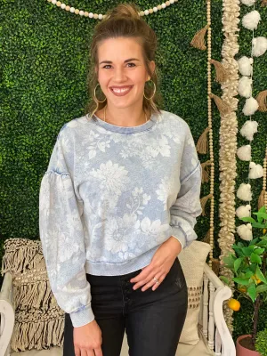 Claire Floral Sweatshirt