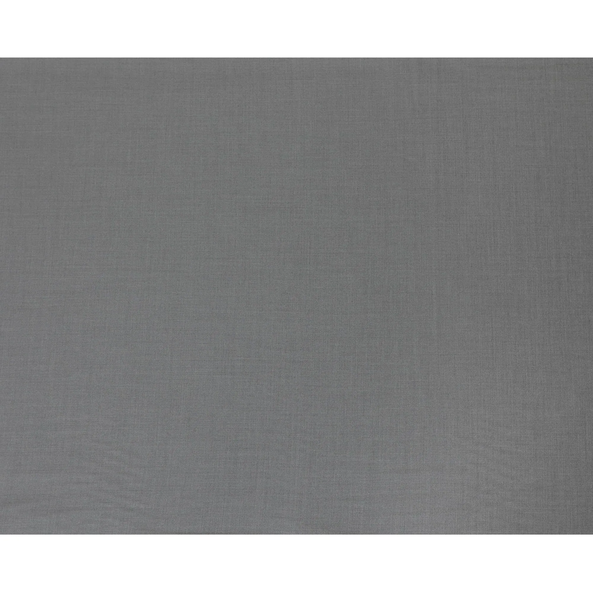 Cloud grey plain Premium Italian super 150's all wool suiting fabric-D11430