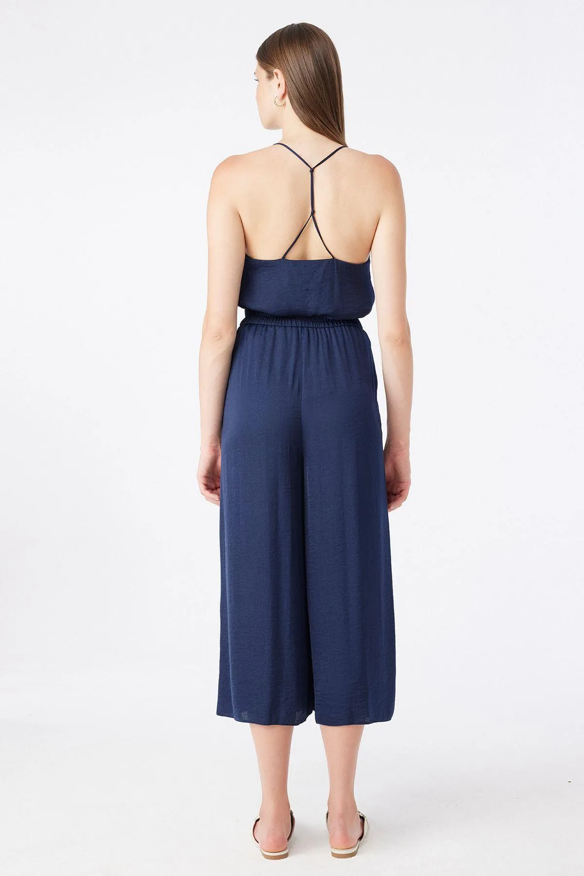 Comfortable Form Short Leg Navy Blue Trousers