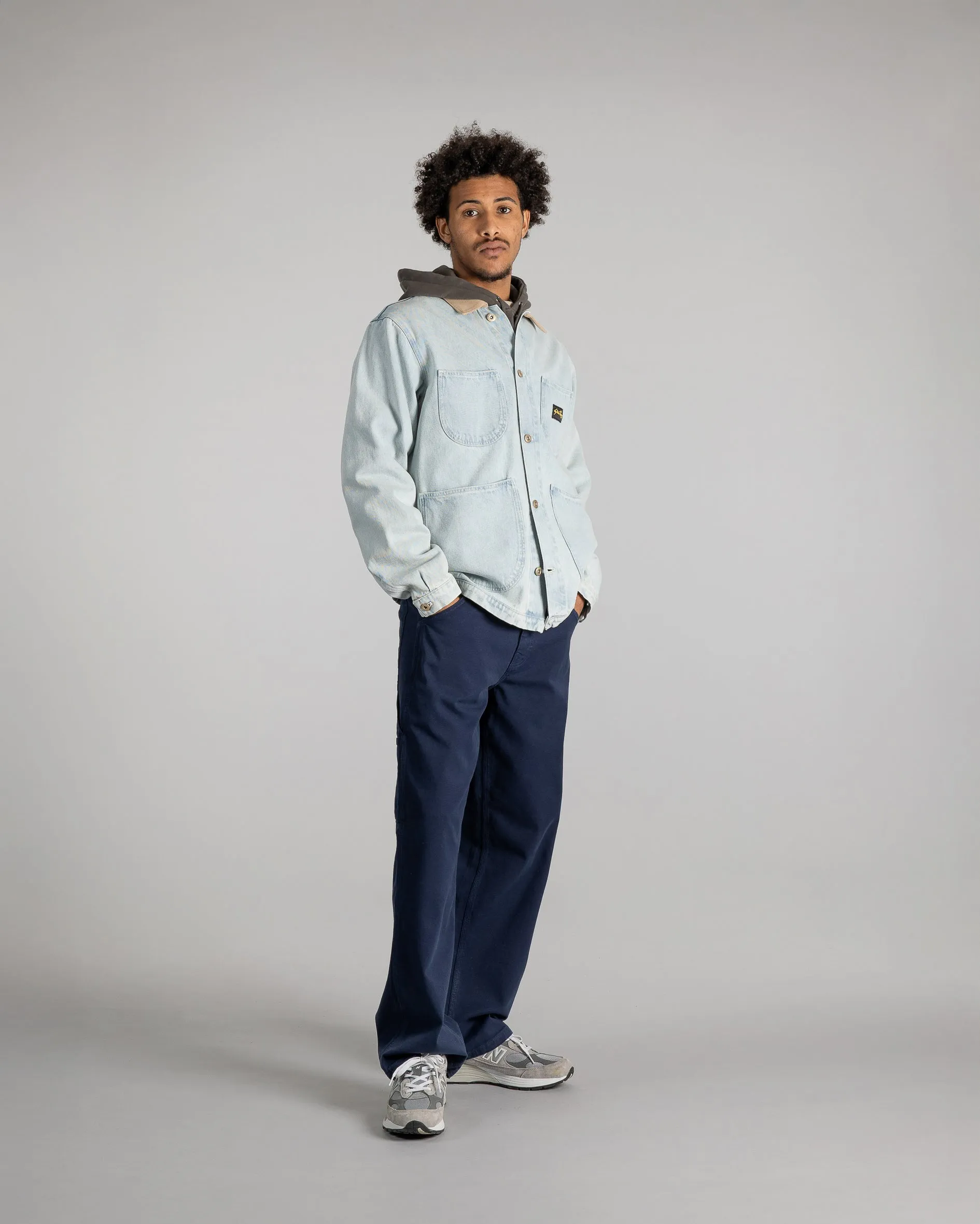Coverall Jacket (Lite Blue Denim)