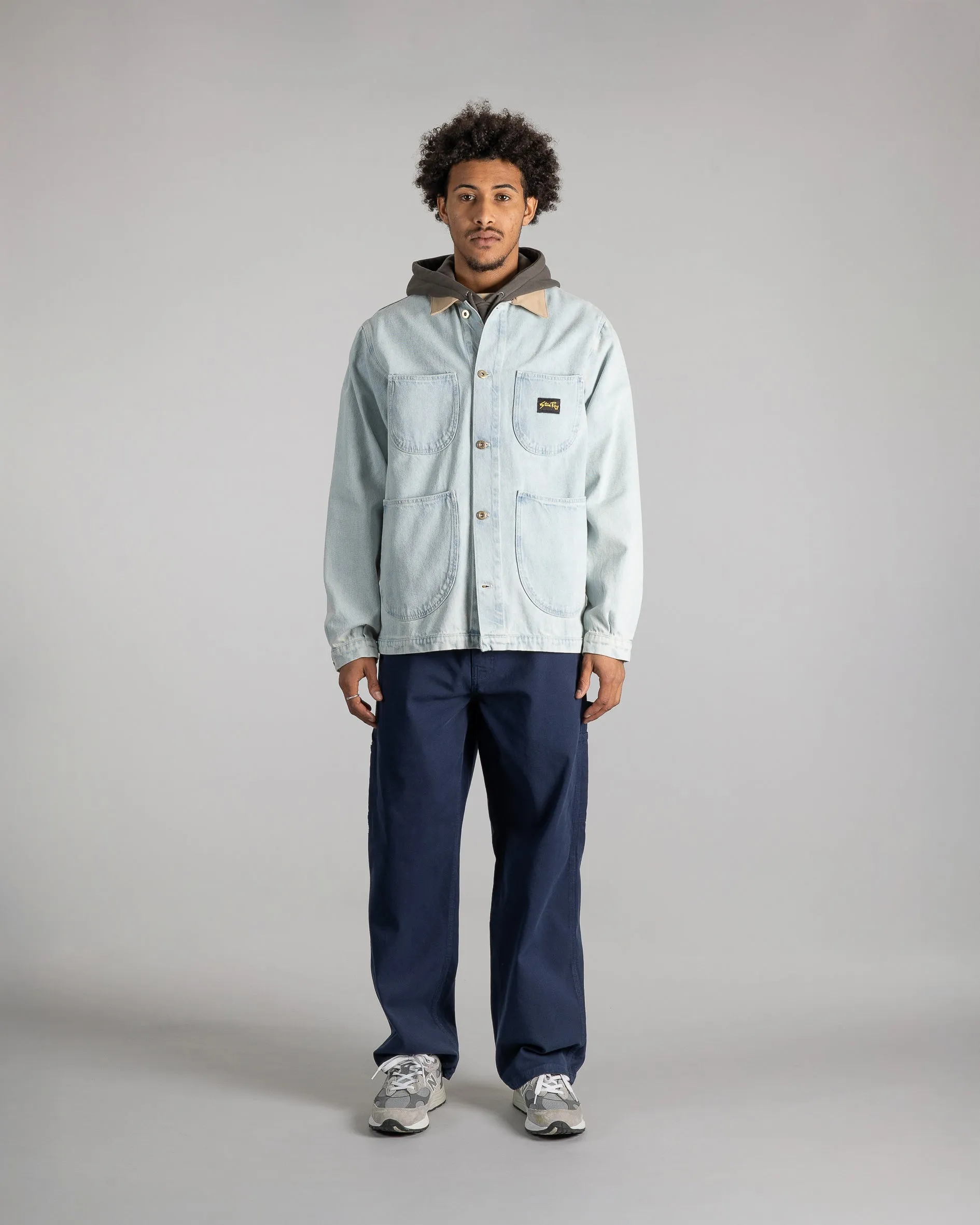 Coverall Jacket (Lite Blue Denim)