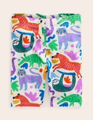 Cycling Shorts-Multi Safari Friends