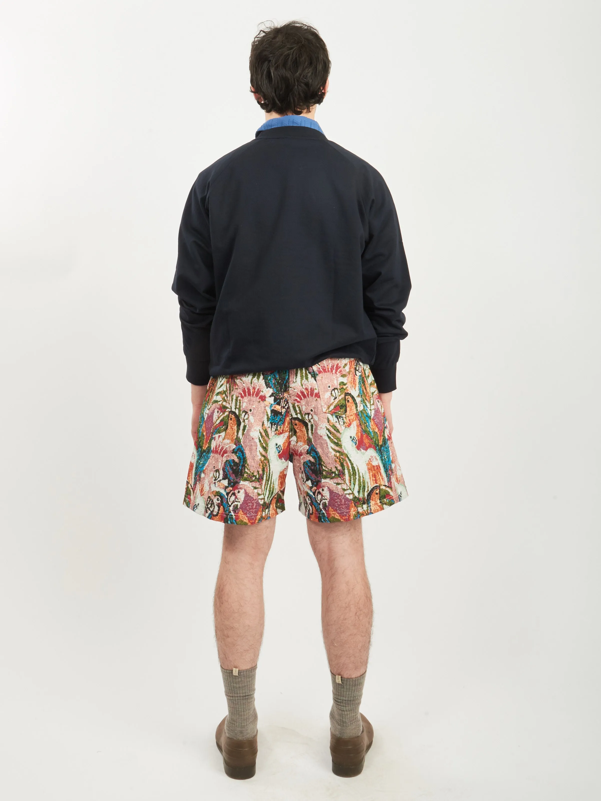 Dark Navy Marten Relaxed Raglan Light Sweatshirt