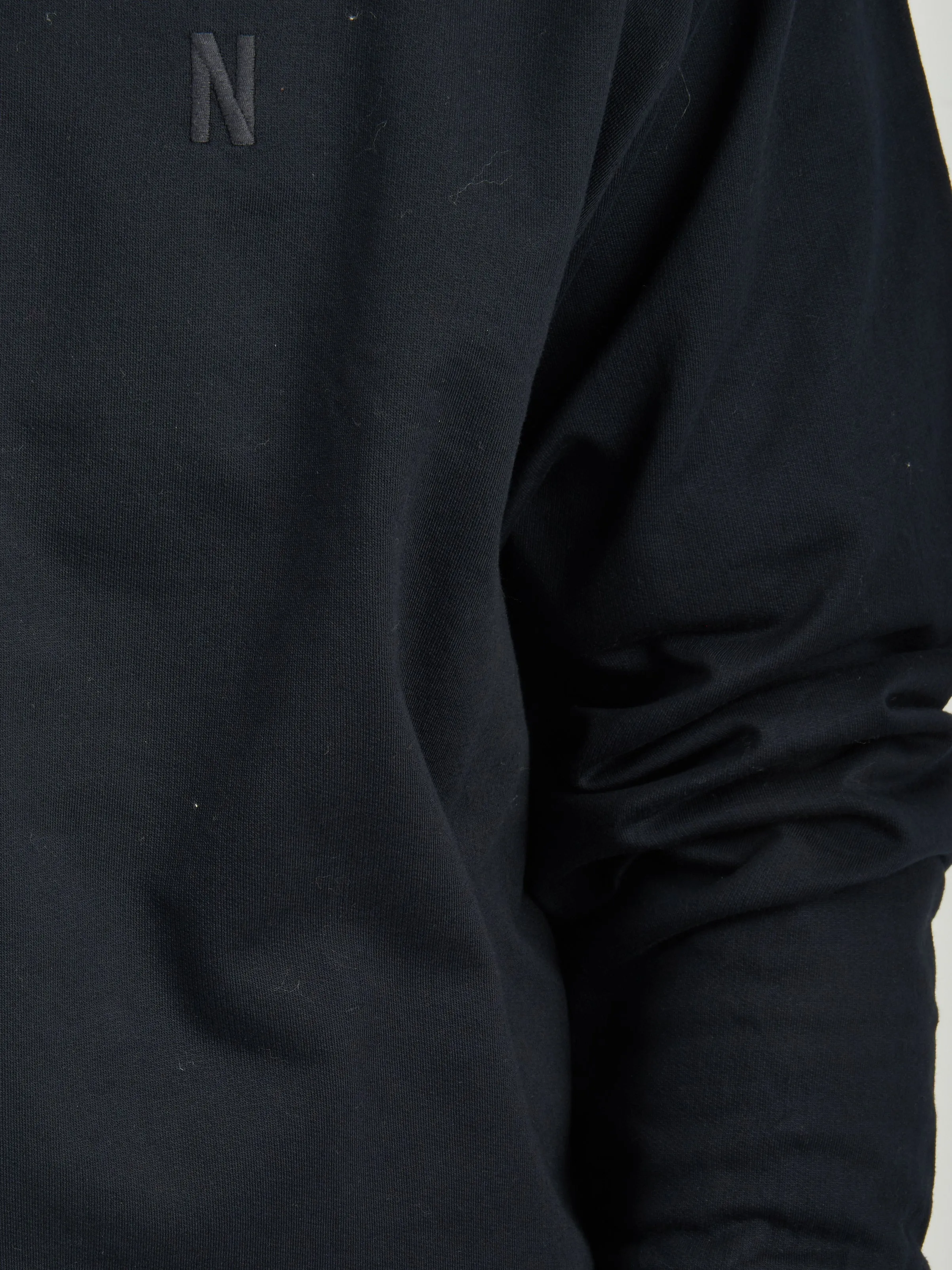 Dark Navy Marten Relaxed Raglan Light Sweatshirt