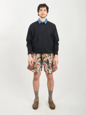 Dark Navy Marten Relaxed Raglan Light Sweatshirt