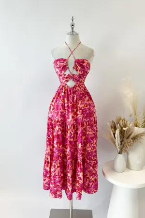 Dion Floral Midi Dress