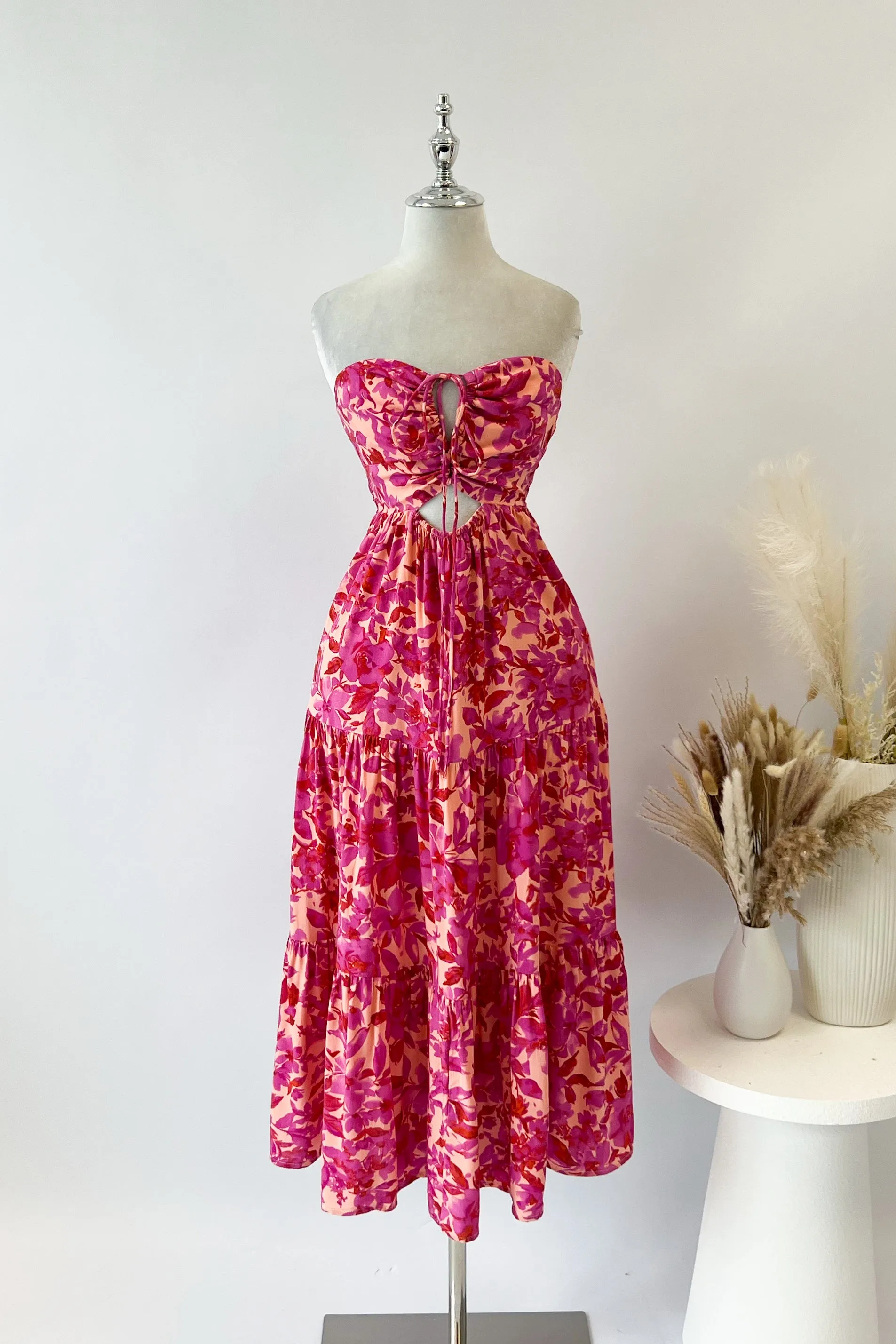 Dion Floral Midi Dress