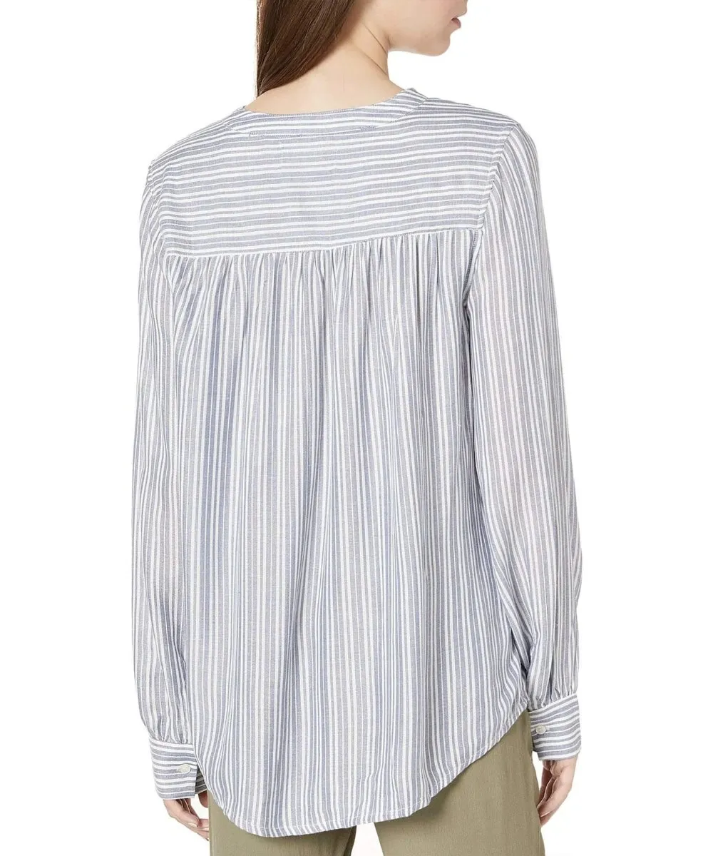 Eden Blouse Blue Stripe