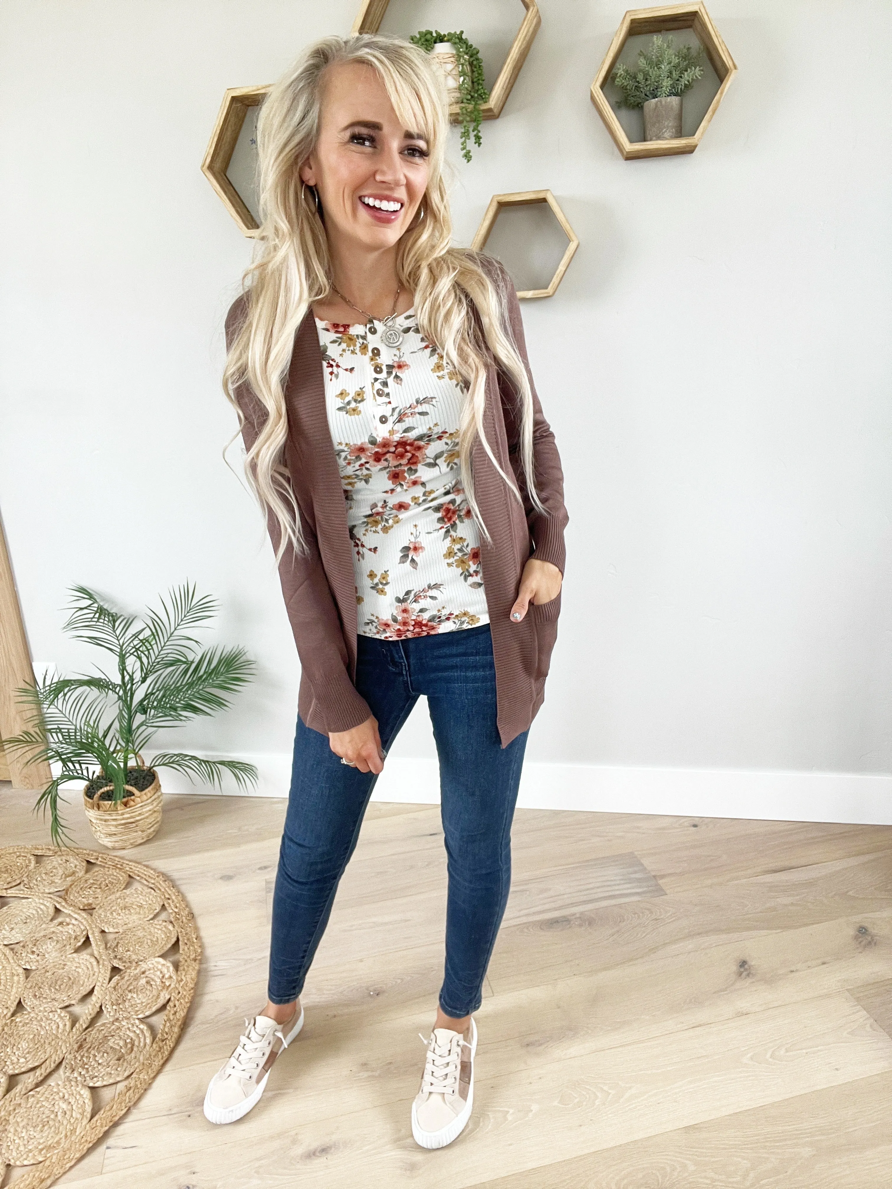 Everyday Cardigan in Chocolate (SALE)
