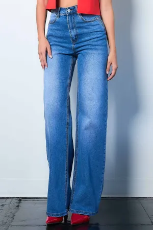 Everyday High-Rise Wide Leg Jeans