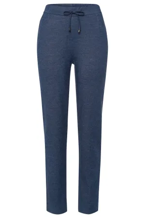 Frank Walder Brenda Pull-On Trousers Denim Blue 109602 000-568