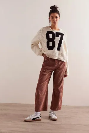 GOOD LUCK CORD BARREL JEANS GOOD LUCK CORD BARREL JEANS