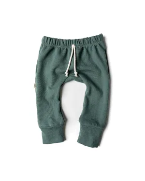gusset pants CO - golf green
