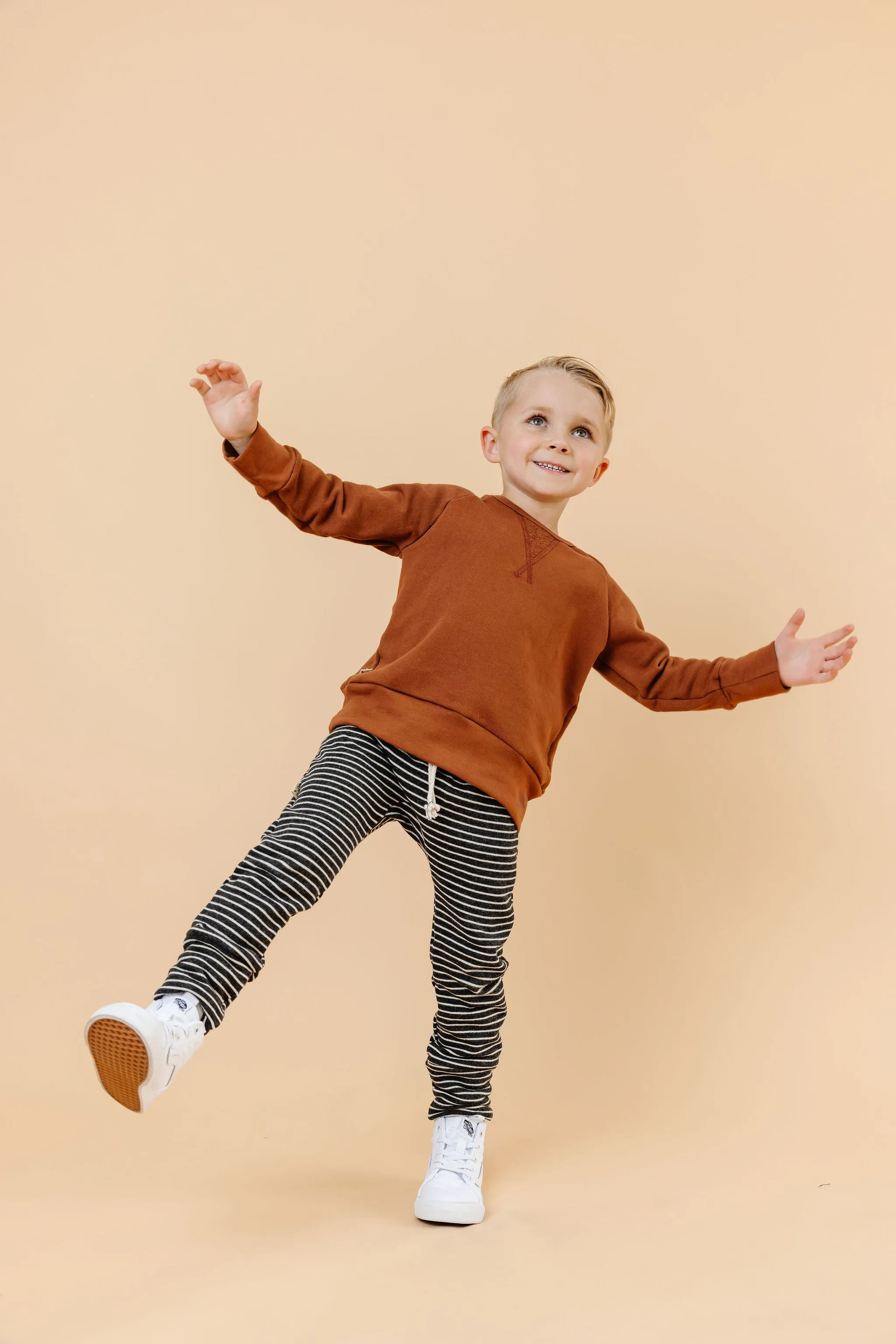 gusset pants CO - shadow stripe