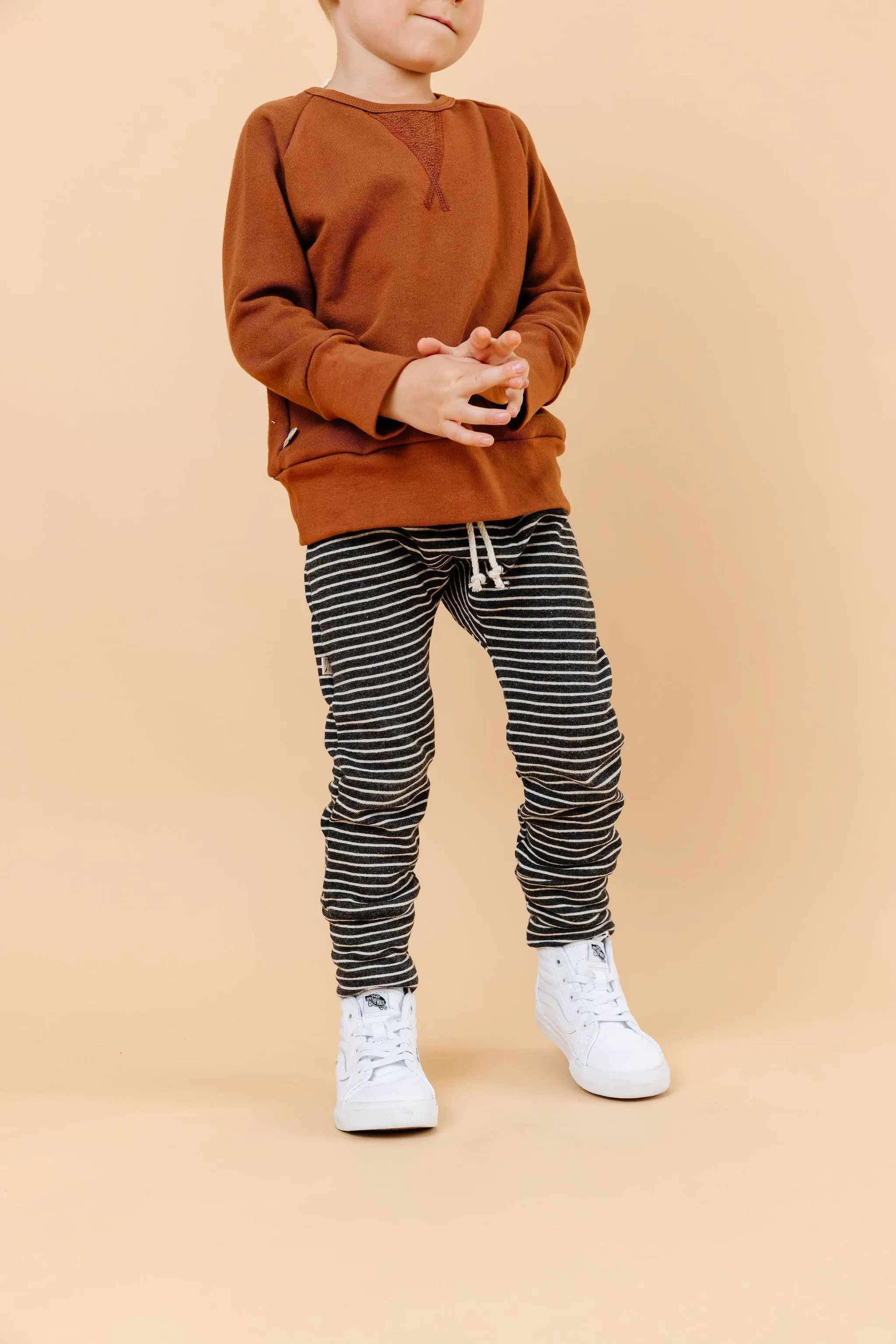 gusset pants CO - shadow stripe