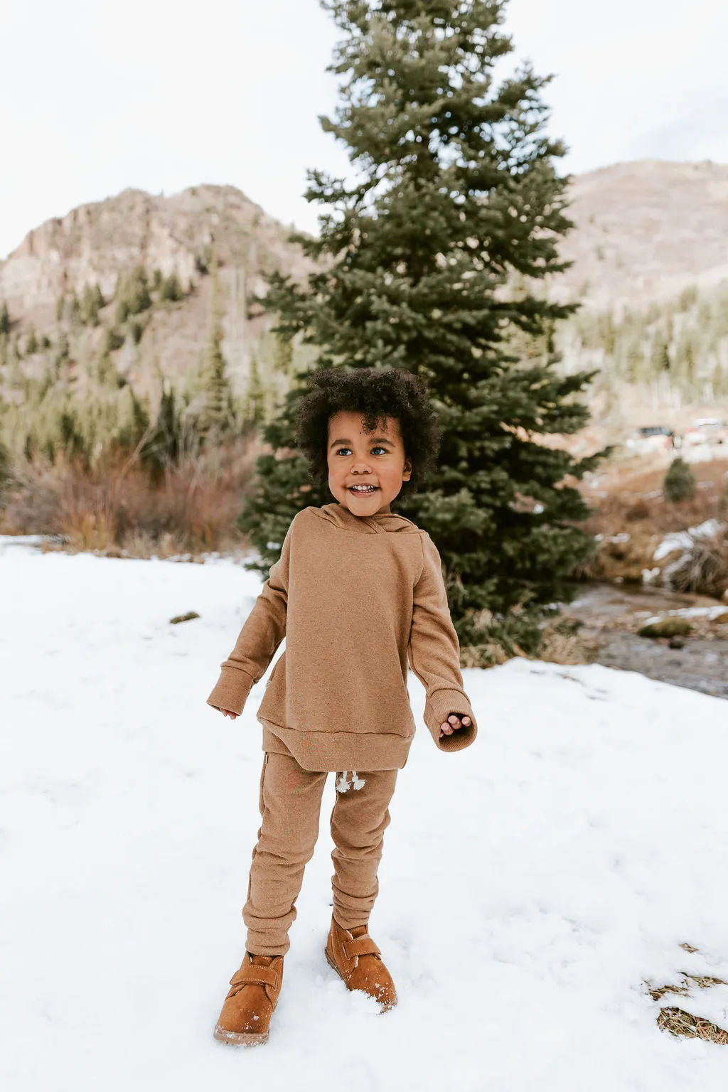 gusset pants CO - teddy bear