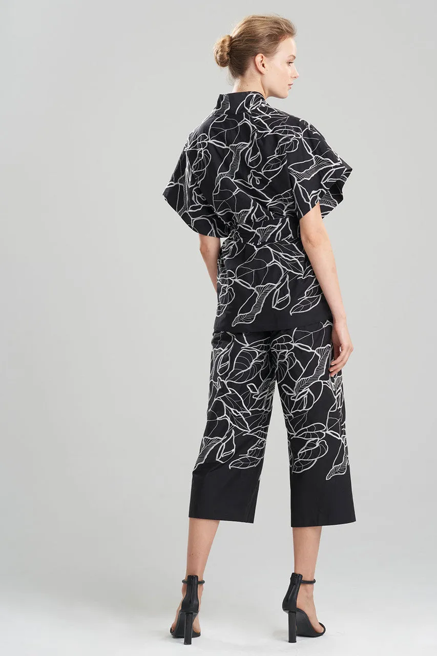 Hana Cotton Poplin Embroidered Topper