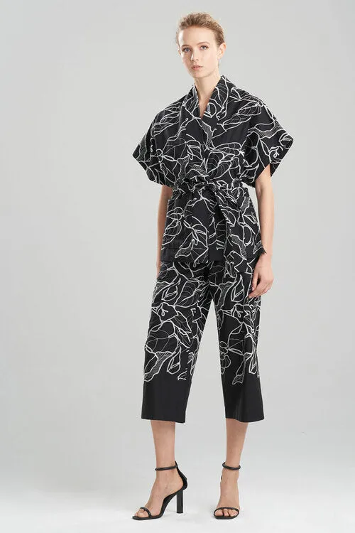 Hana Cotton Poplin Embroidered Topper