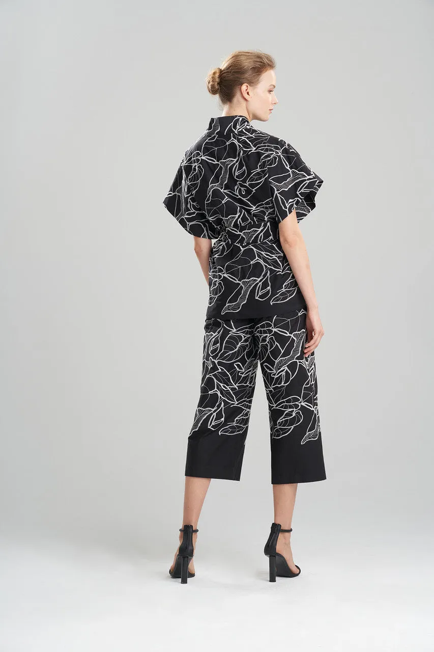 Hana Cotton Poplin Embroidered Topper