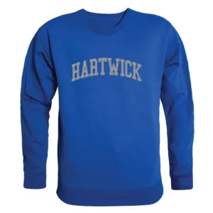 Hartwick College Hawks Arch Fleece Crewneck Pullover Sweatshirt