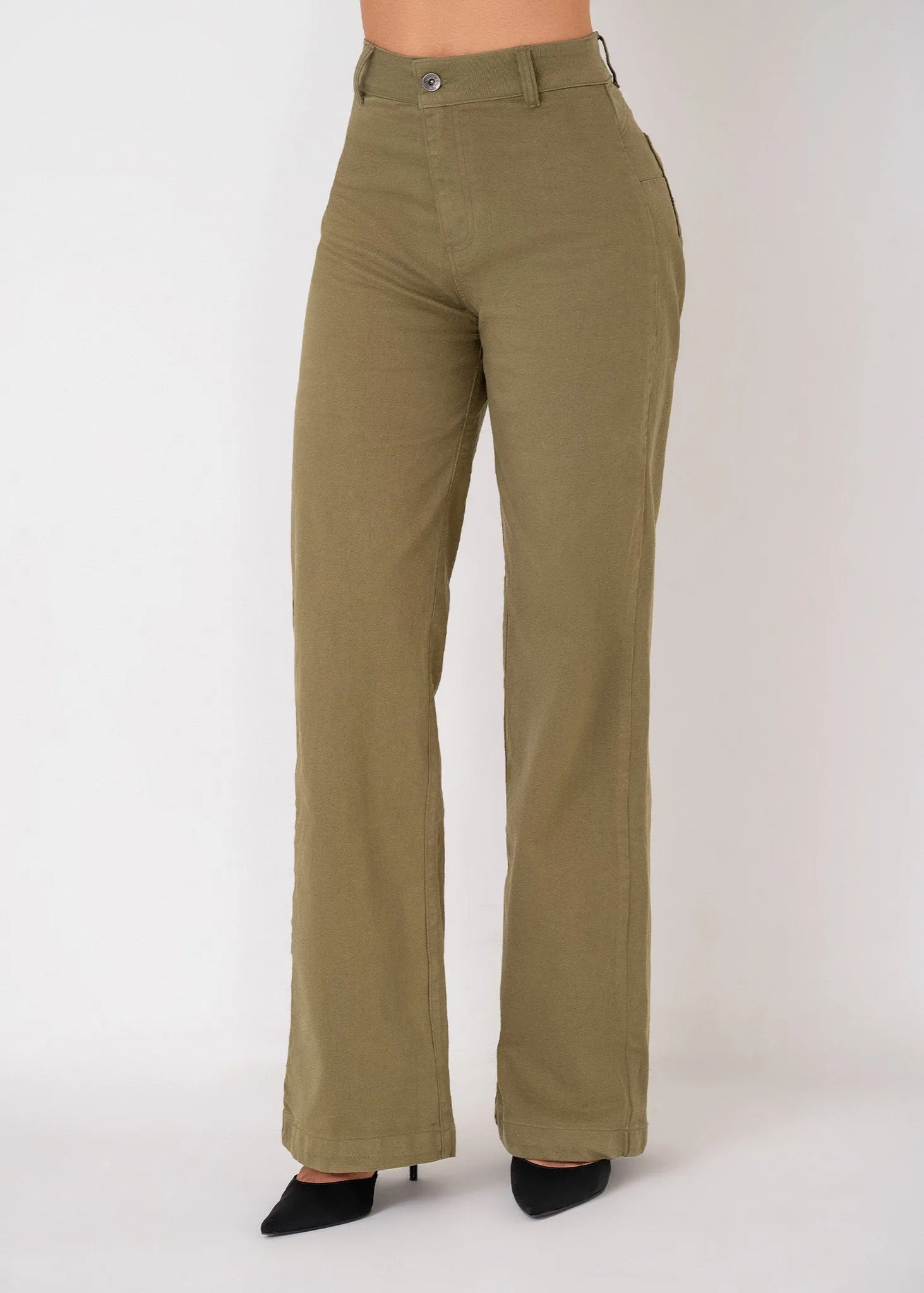 High Rise Relaxed Wide Leg Jeans