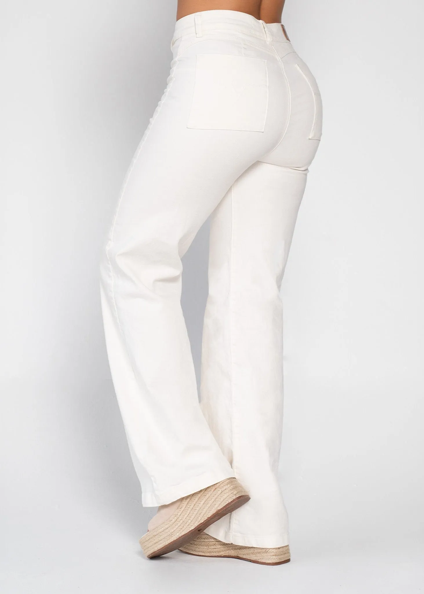 High Rise Relaxed Wide Leg Jeans