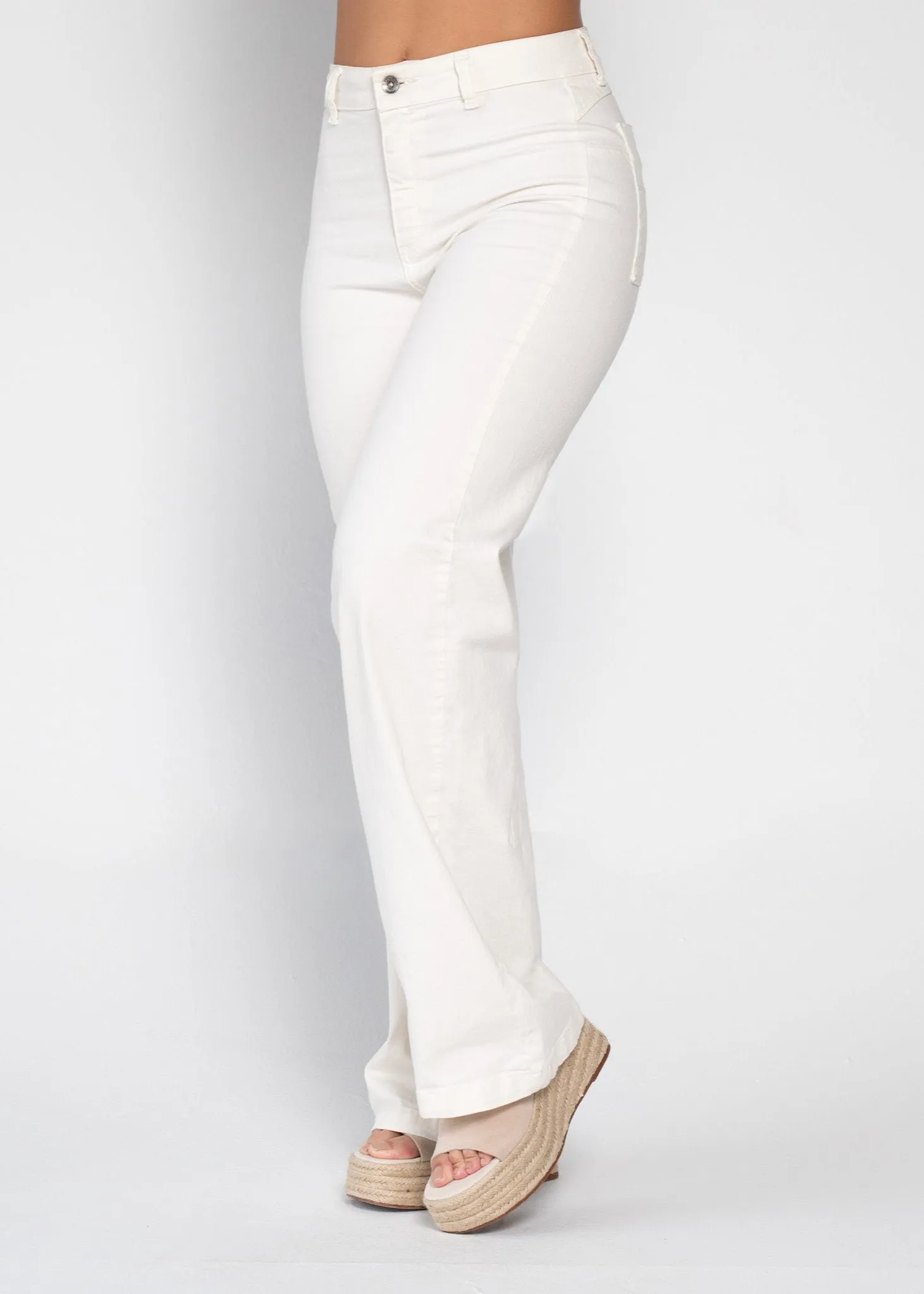High Rise Relaxed Wide Leg Jeans