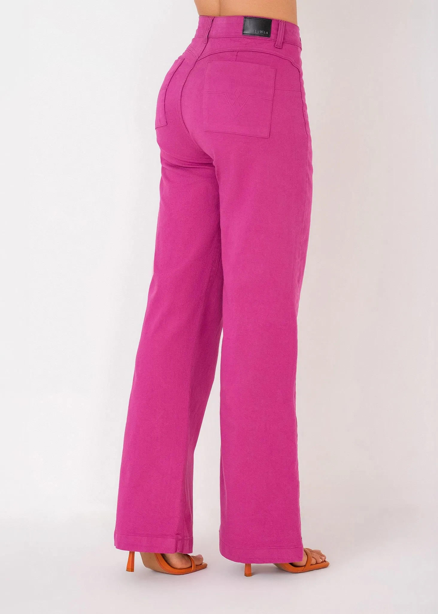 High Rise Relaxed Wide Leg Jeans