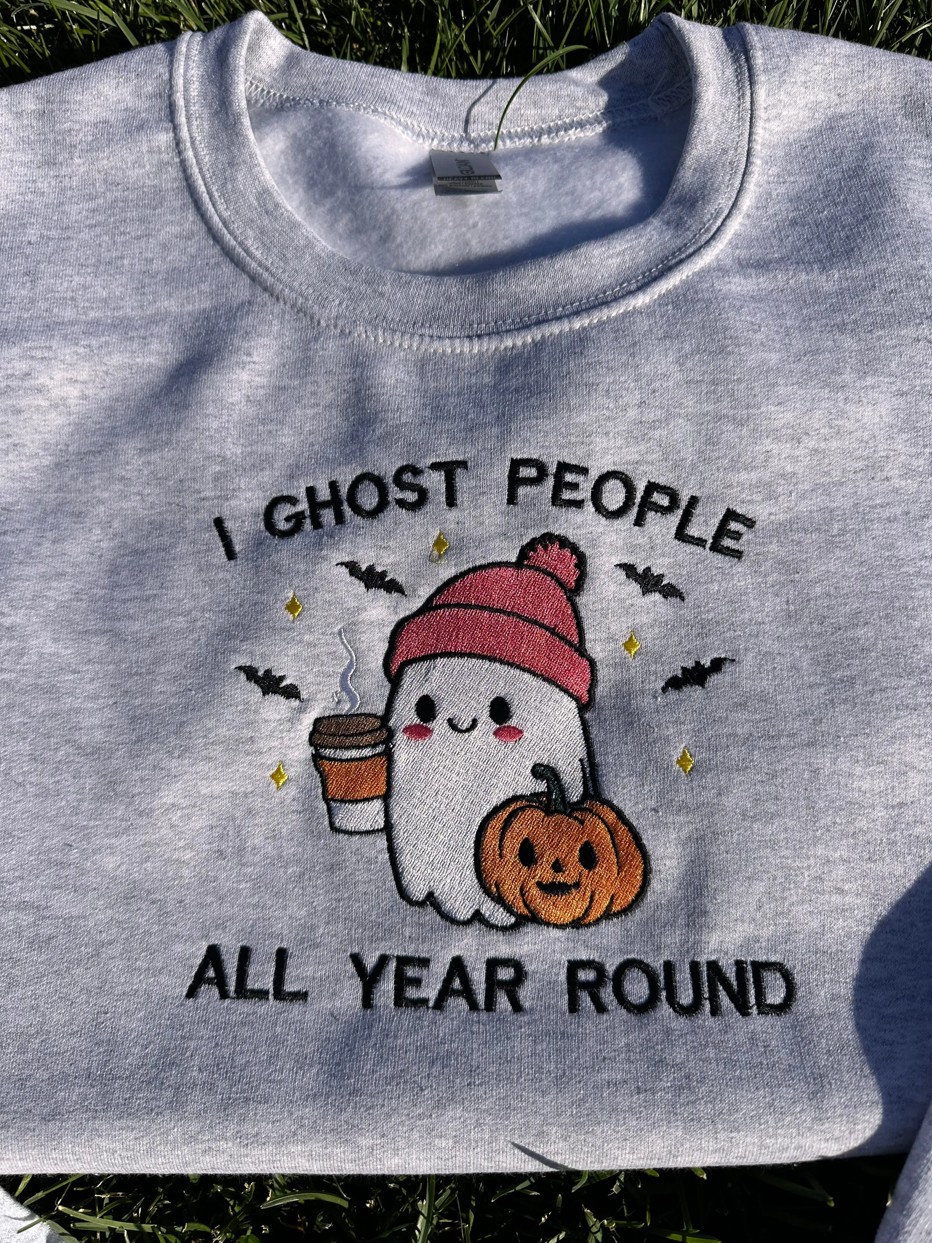 I ghost people all year round