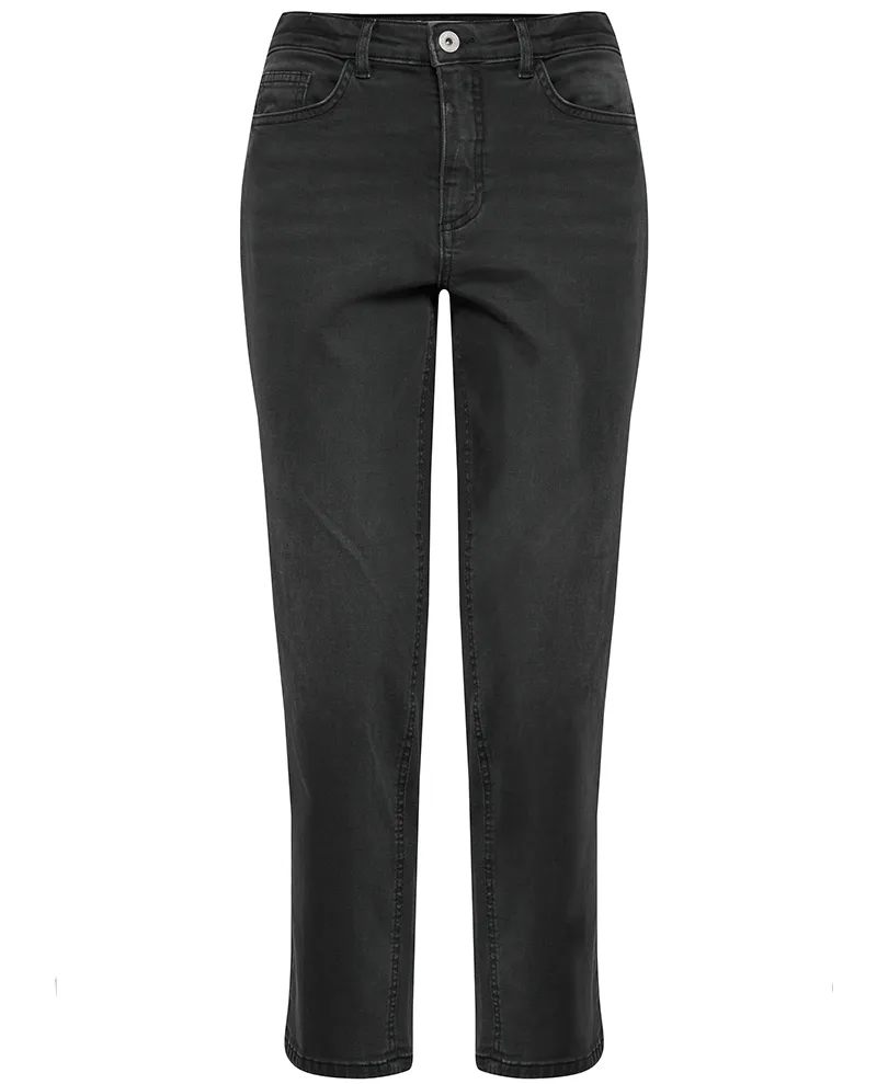 Ichi Twiggy Raven Washed Grey Jeans