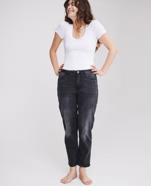 Ichi Twiggy Raven Washed Grey Jeans