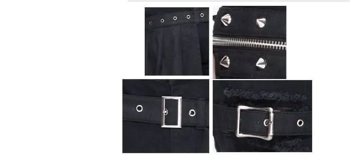 'Incubus' Punk Ripped Trouser