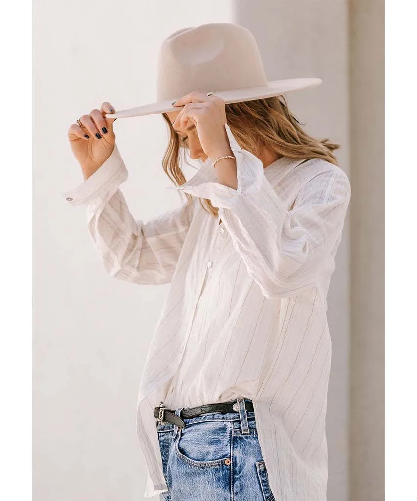 Ivory Boyfriend Shirt