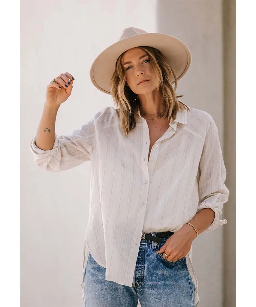 Ivory Boyfriend Shirt